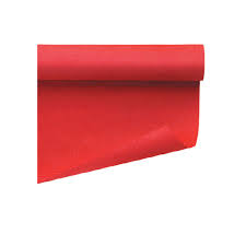 NAPPE Papier 1,2x7M - Rouge - DOPLA